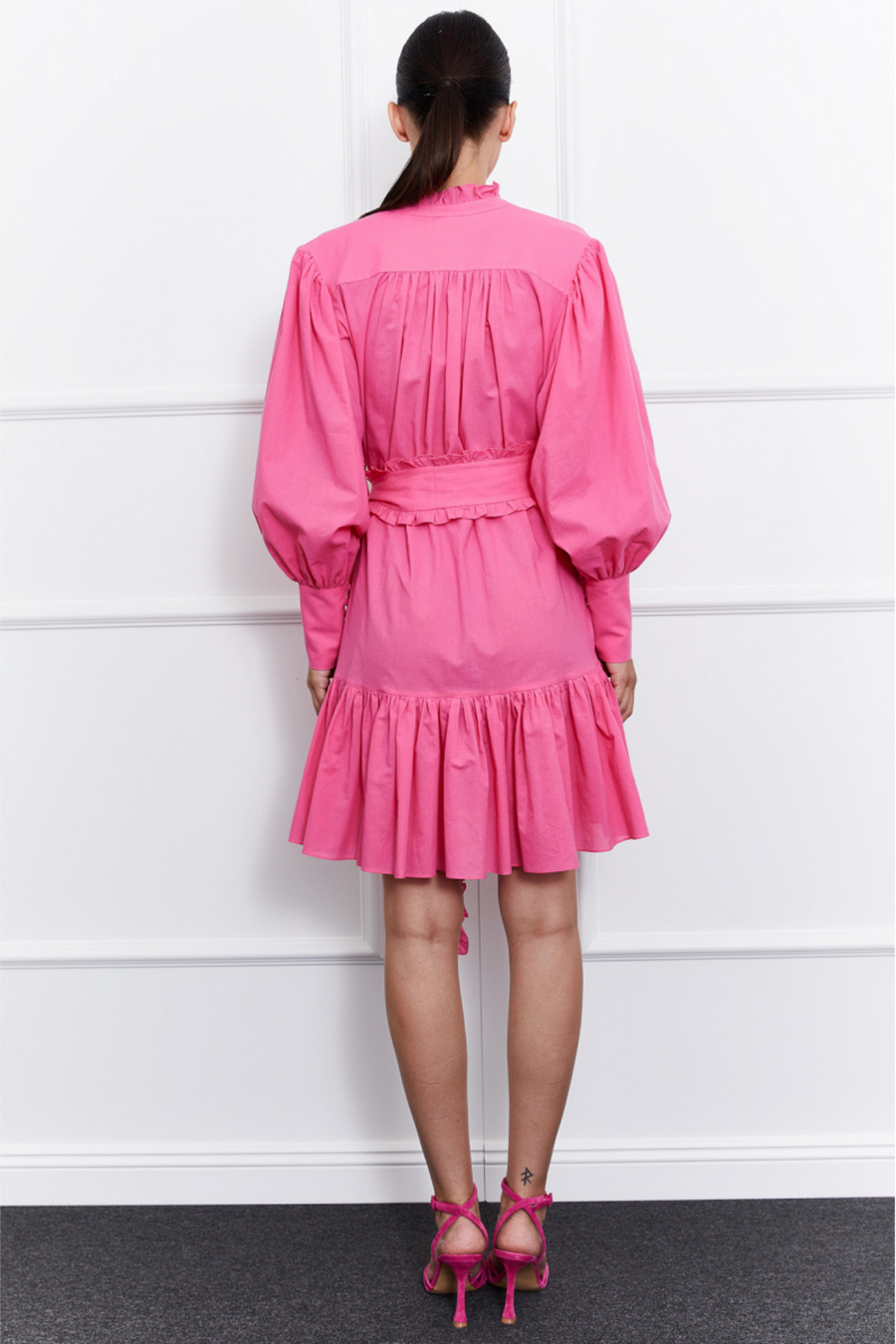 Jasmine Mini Dress (Pink)