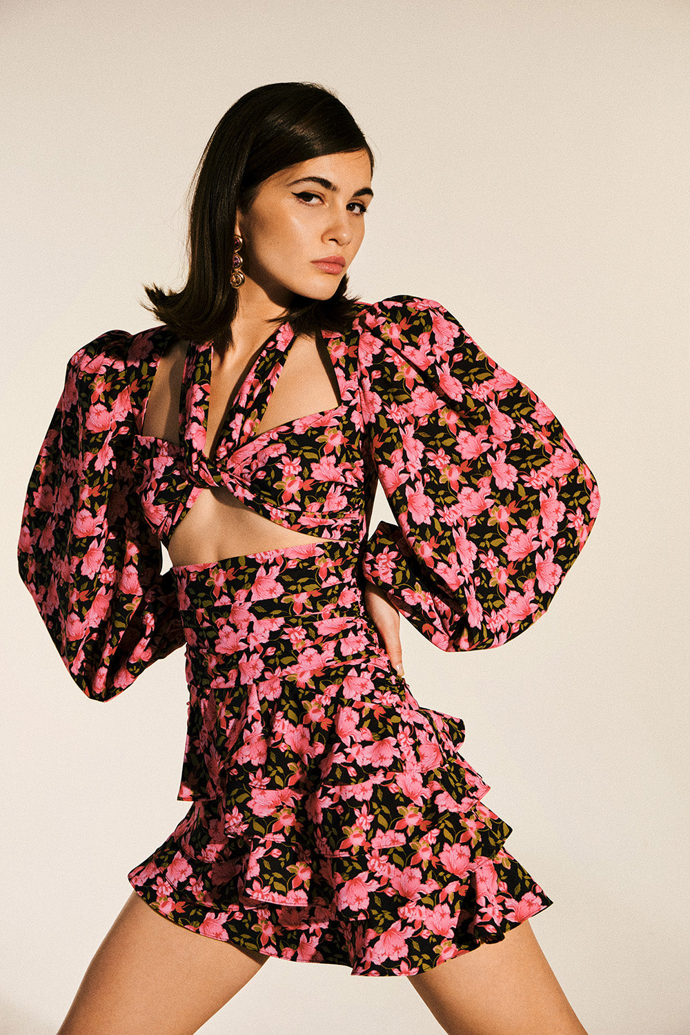 Rosaline Mini Dress | Indian Rose Mergim Rosaline Mini Dress | Indian Rose Mergim