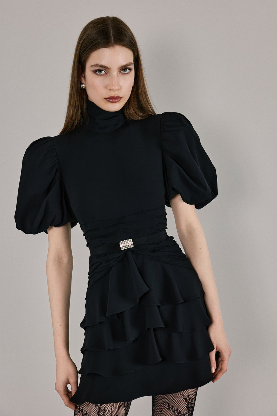 Faye Puff Sleeved Mini Dress