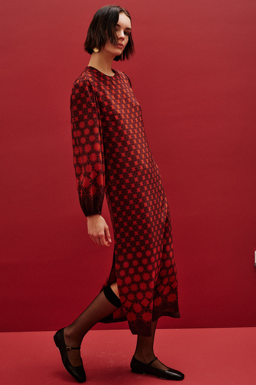 joanna silk dress Joanna Dress