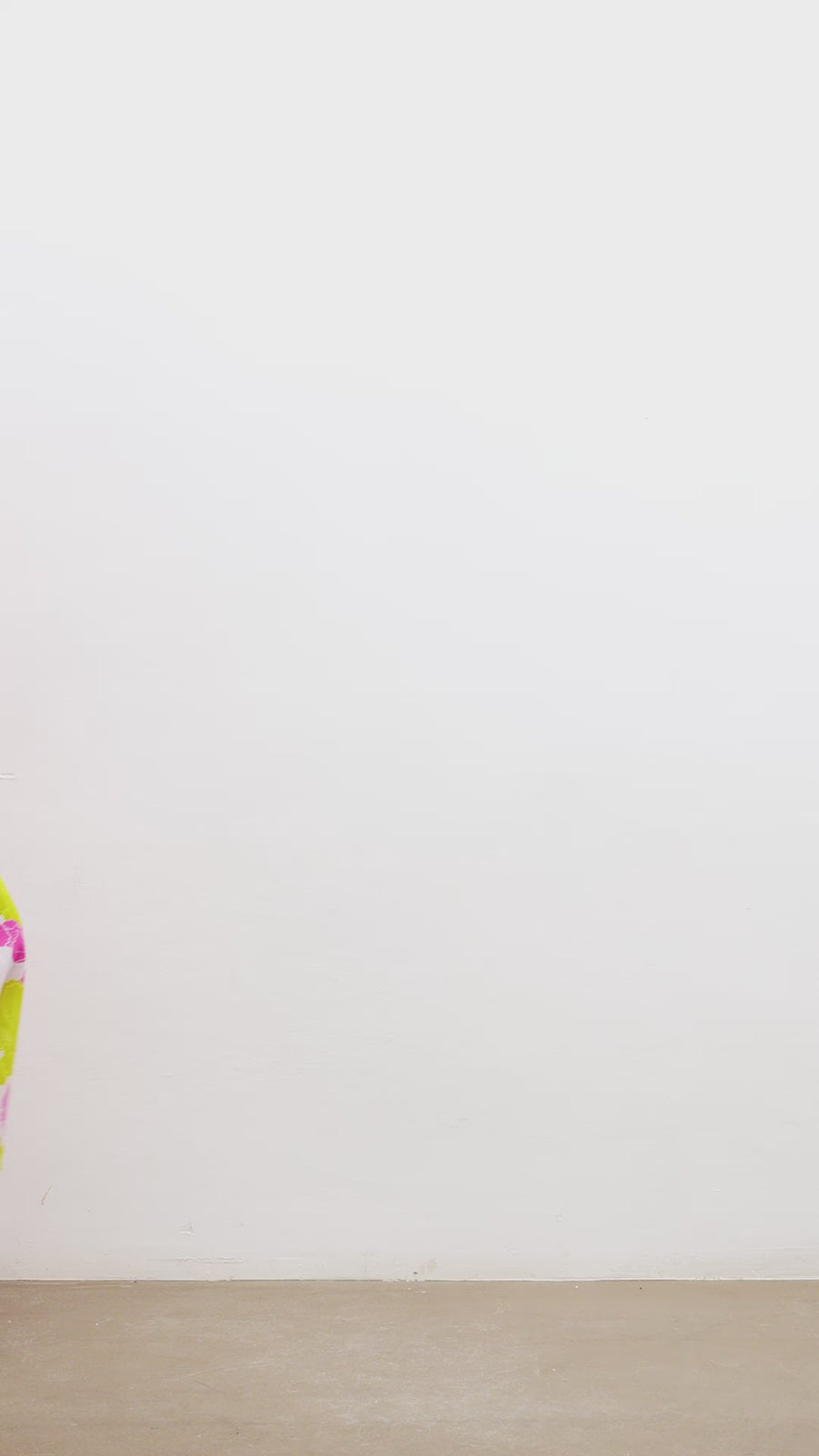 Amira Linen Dress | Pink & Green