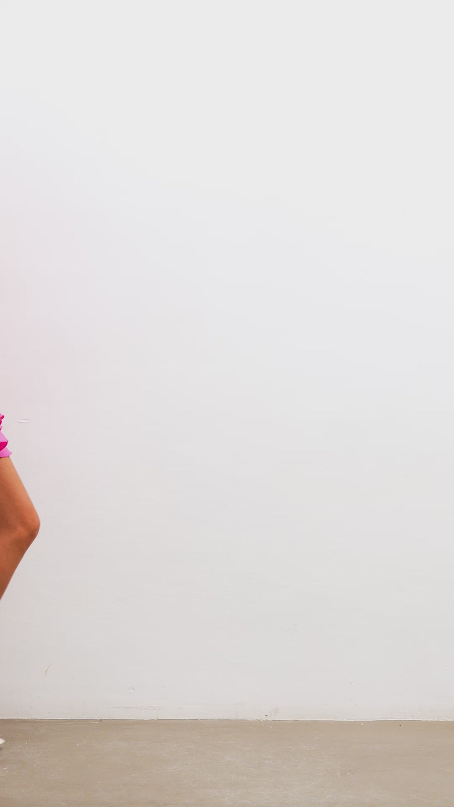 Liri Linen Dress | Fuschia