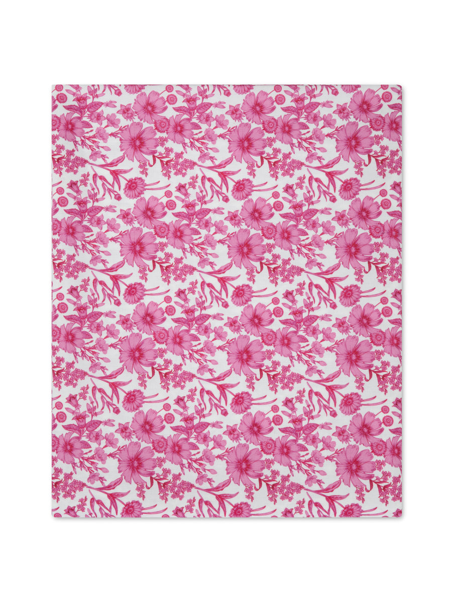 Mergim x Hommdays Tablecloth Pink Blooms in Linen