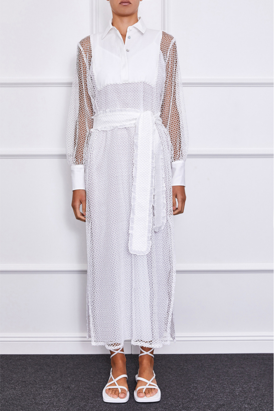 Blaire Maxi Dress (White II)