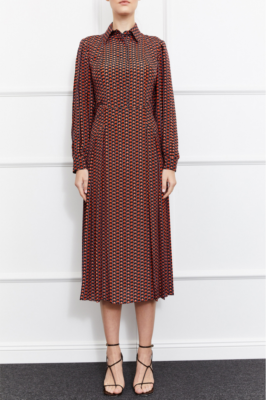 Gigi Silk Dress (Multicolor)