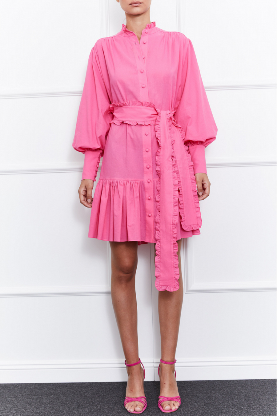 Jasmine Mini Dress (Pink)