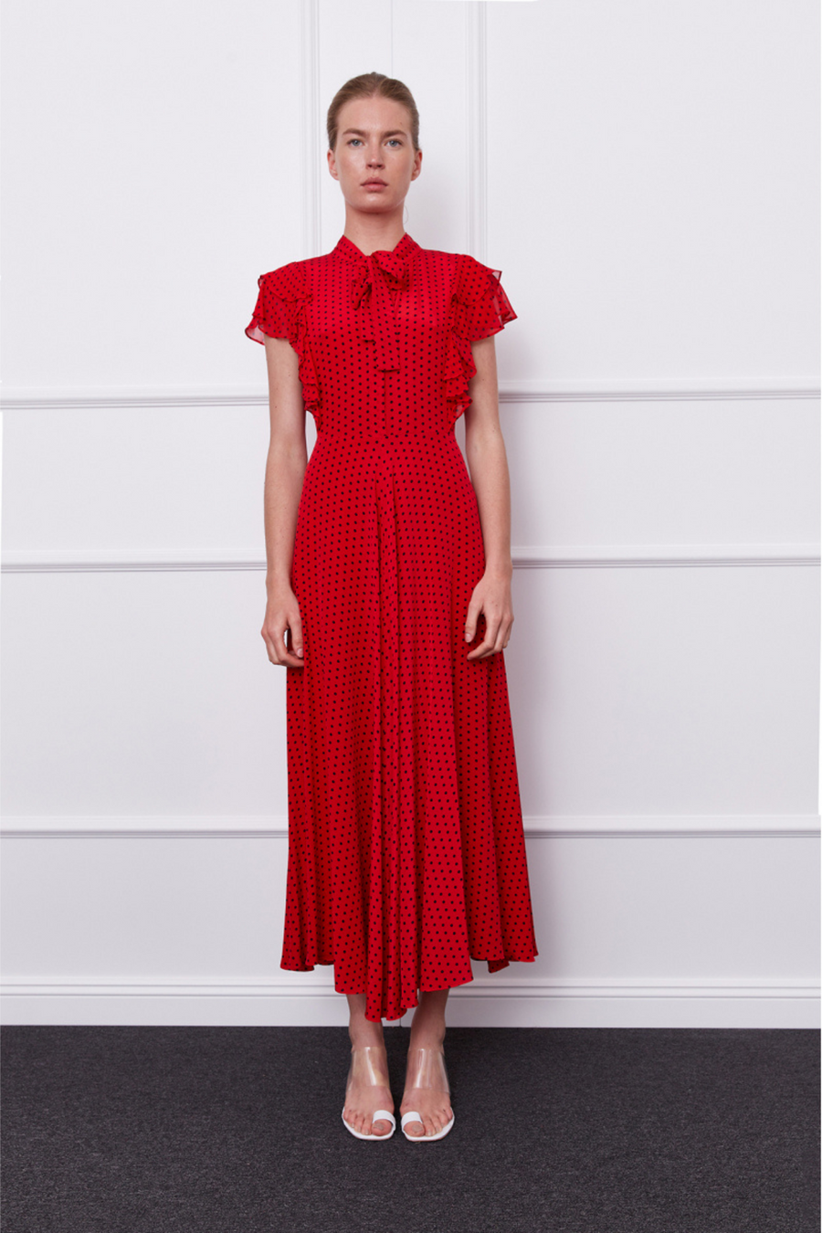 Valencia Dress (Red)