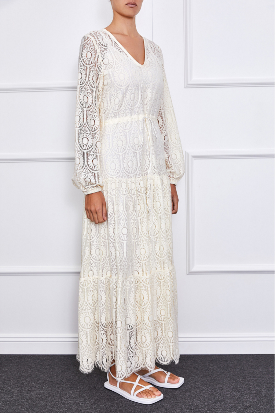 Arielle Dress (Off-White)