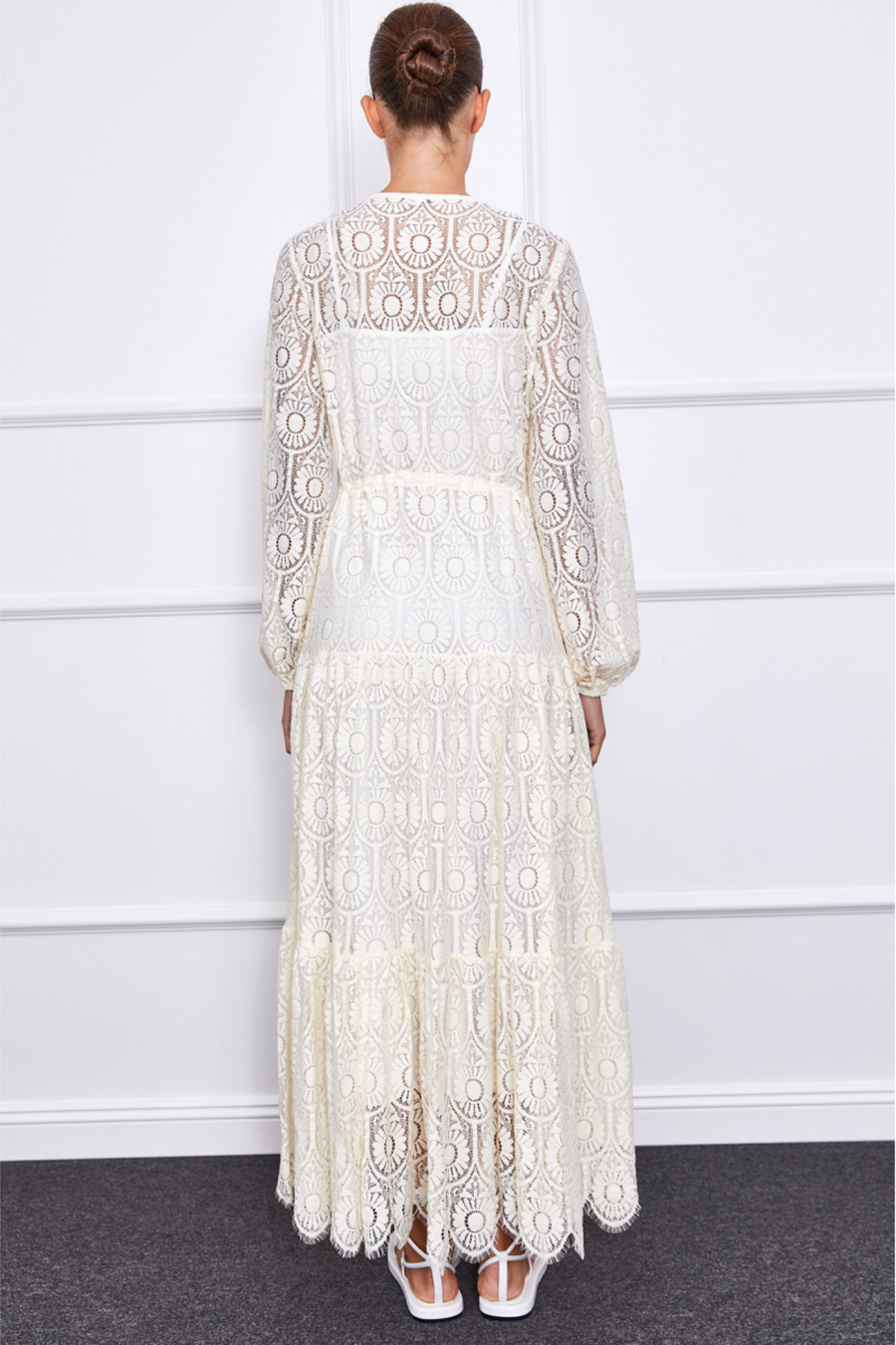 Arielle Dress (Off-White)