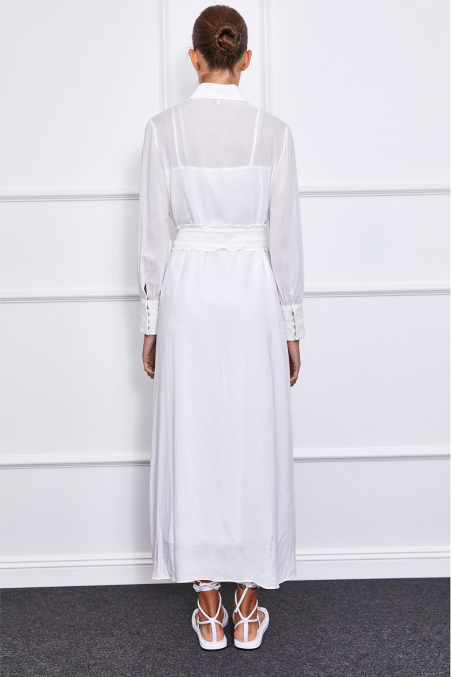 Blaire Maxi Dress (White I)