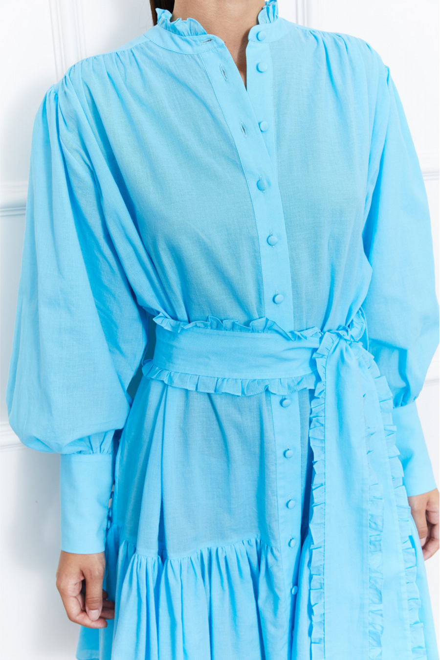 Jasmine Mini Dress (Blue)