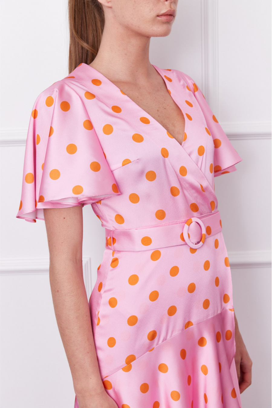 Olivia Dress (Pink/Orange)