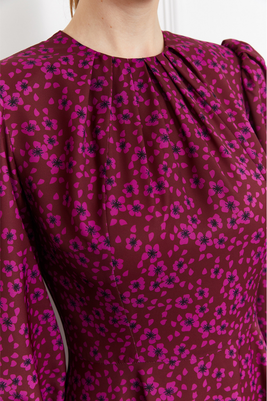 Ulla Long Sleeve Dress (Multicolor)