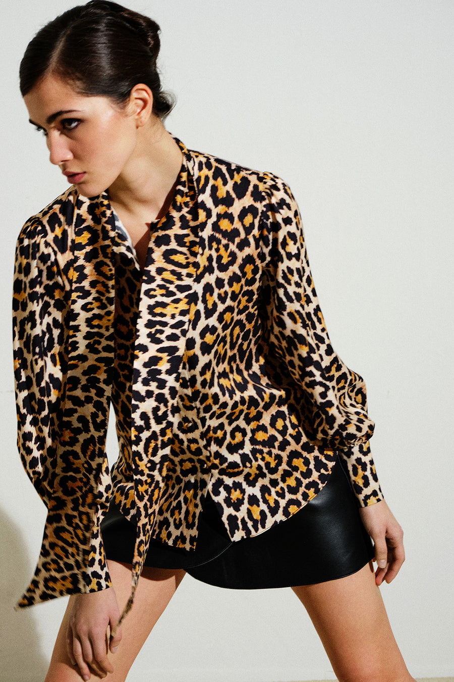 Lisa Silk Shirt | Wild Jaguar